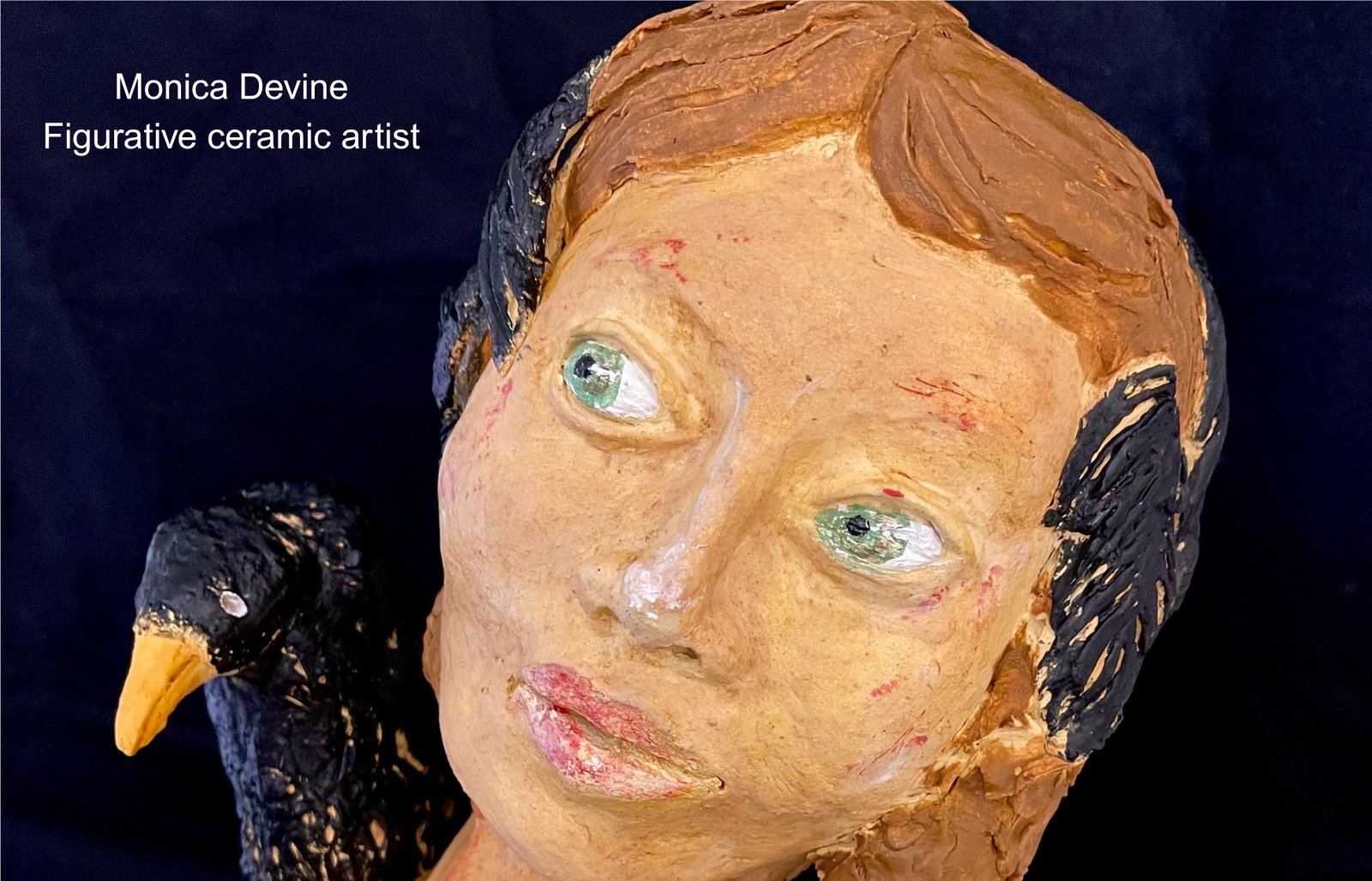 Monica Devine, figurative ceramic artist
